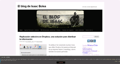 Desktop Screenshot of isaacbolea.com